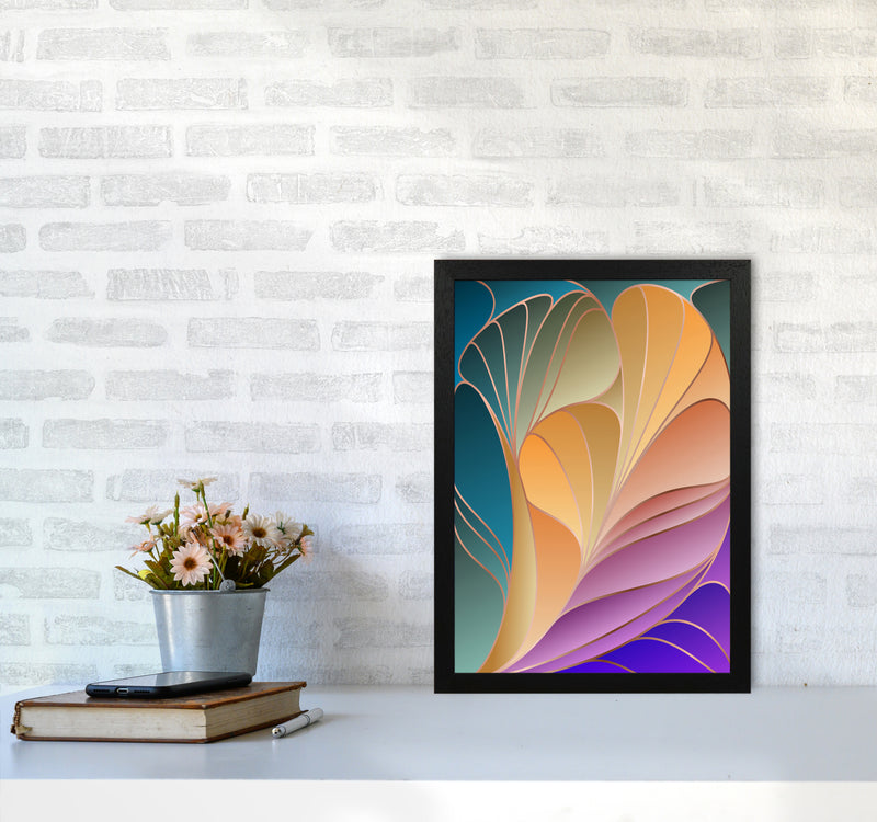 Colorful Art Deco IV Art Print by Seven Trees Design A3 White Frame