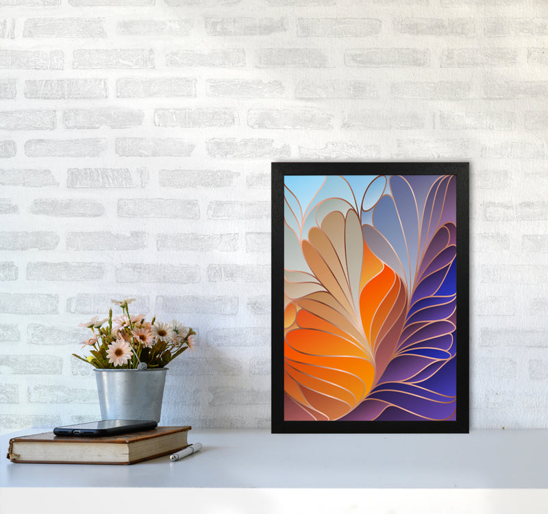 Colorful Art Deco III Art Print by Seven Trees Design A3 White Frame