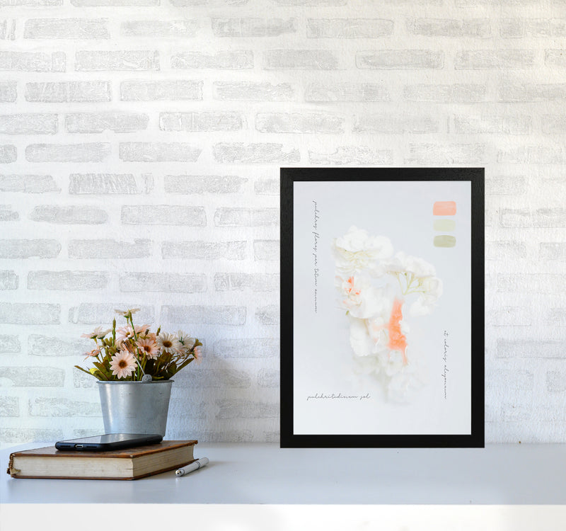 Modern Vintage Botanic Art Print by Seven Trees Design A3 White Frame