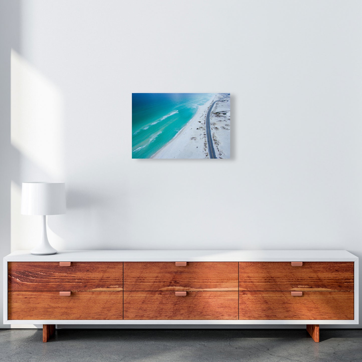 The View Art Print by Seven Trees Design A3 Canvas
