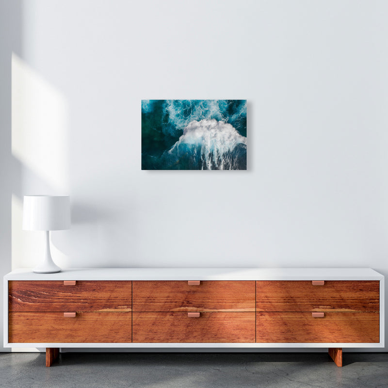 The wave Art Print by Seven Trees Design A3 Canvas