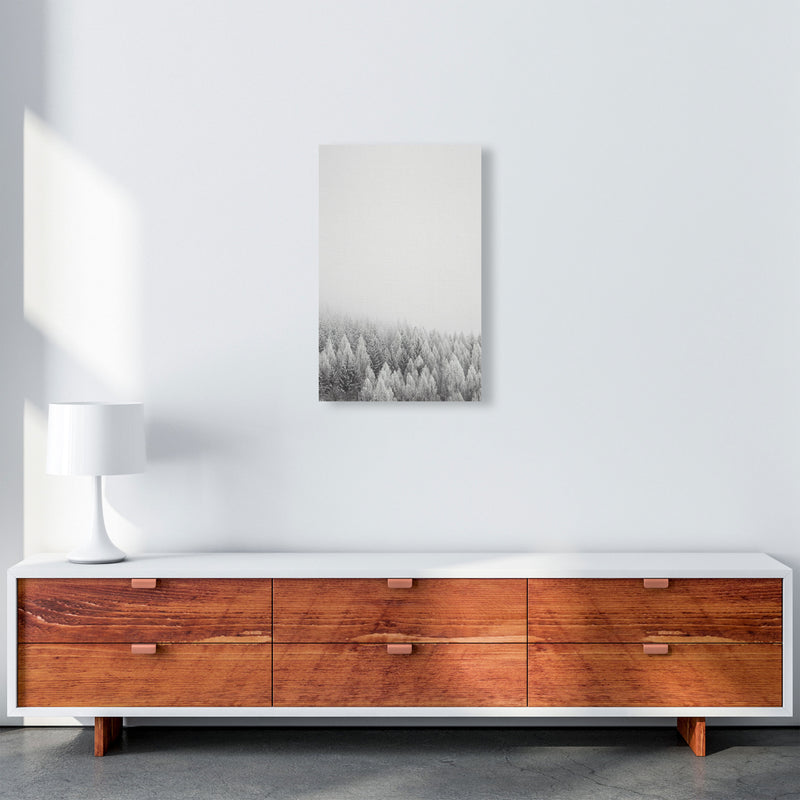 The White Forest Art Print by Seven Trees Design A3 Canvas