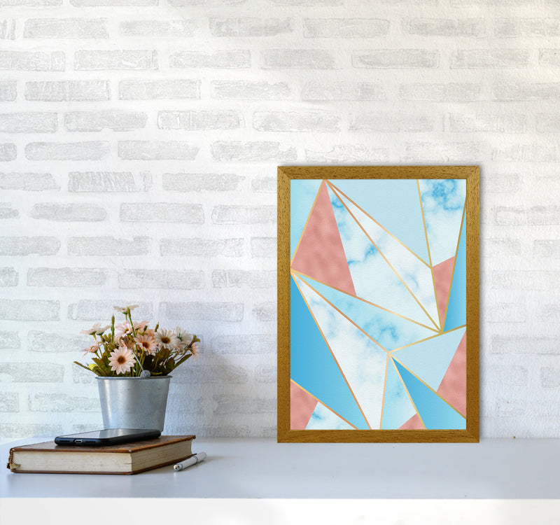 Geometric Sky Art Print by Seven Trees Design A3 Print Only