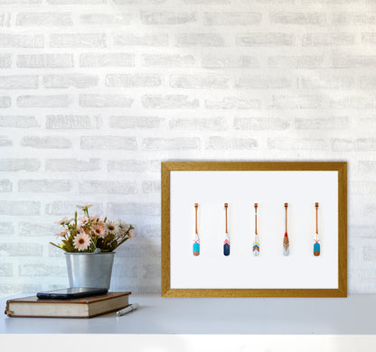 Five Oars Photography Art Print by Seven Trees Design A3 Print Only