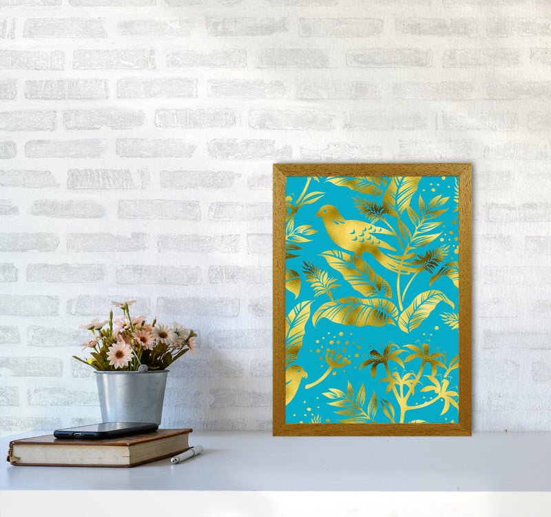 Gold Fauna Art Print by Seven Trees Design A3 Print Only