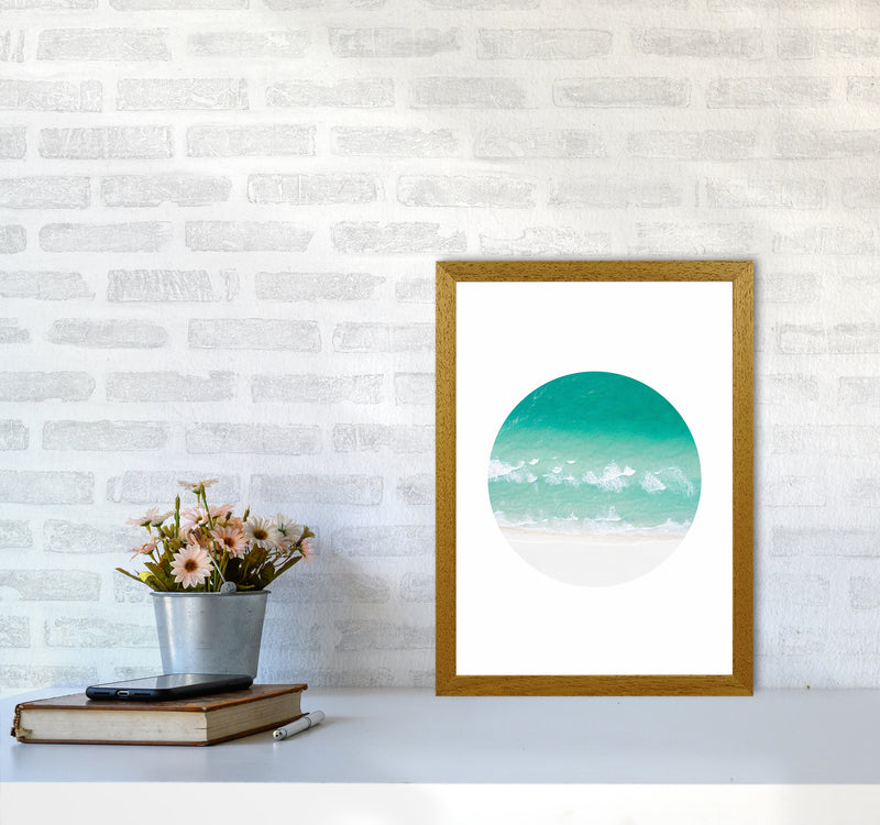 La Mar Beach Art Print by Seven Trees Design A3 Print Only