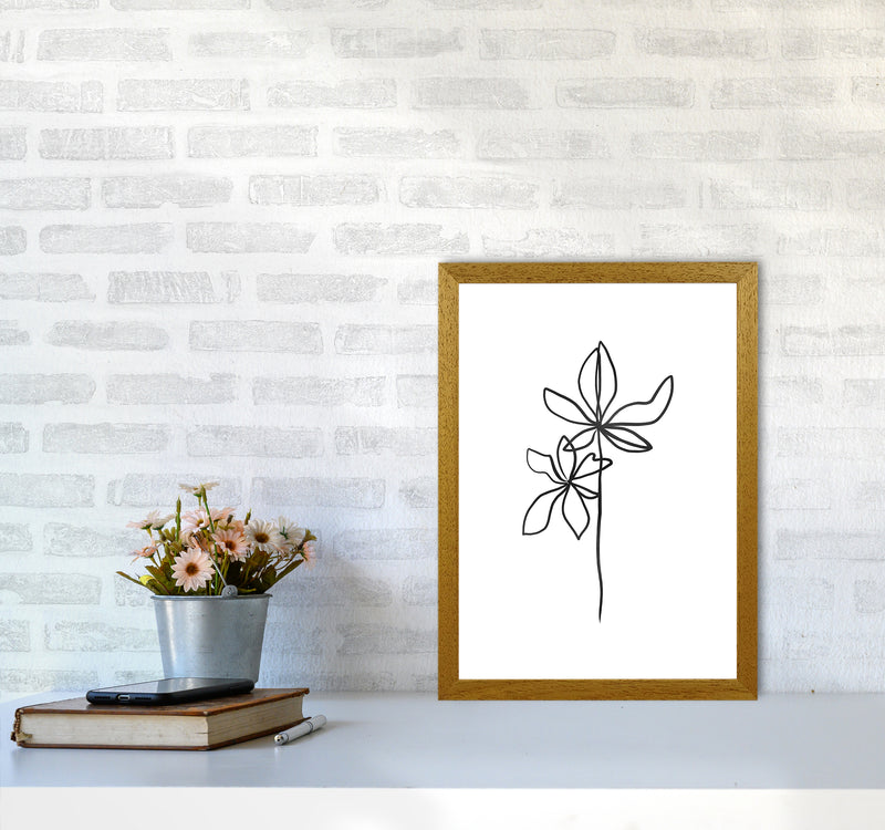 Lines Leaves I Art Print by Seven Trees Design A3 Print Only