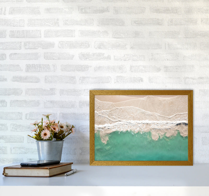 Sea From The Sky Photography Art Print by Seven Trees Design A3 Print Only