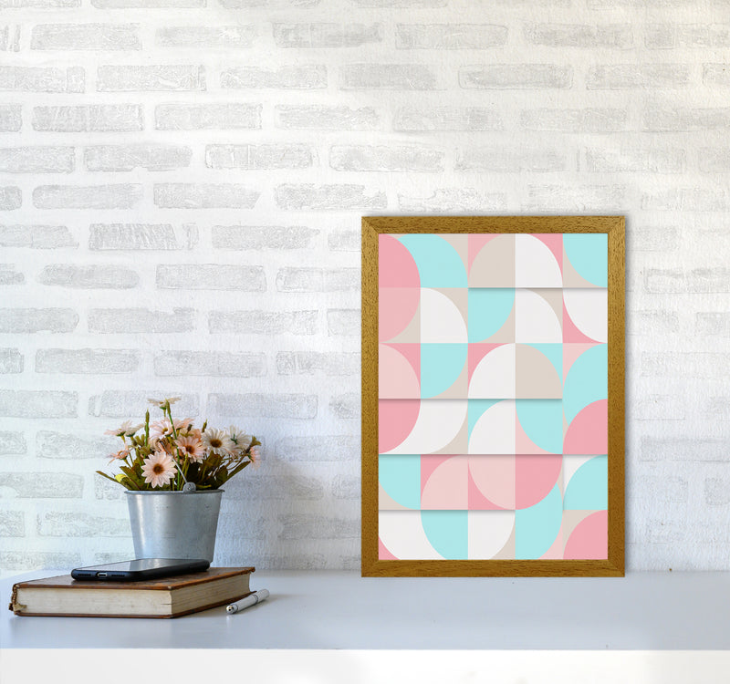 The Scandinavian Geometry Art Print by Seven Trees Design