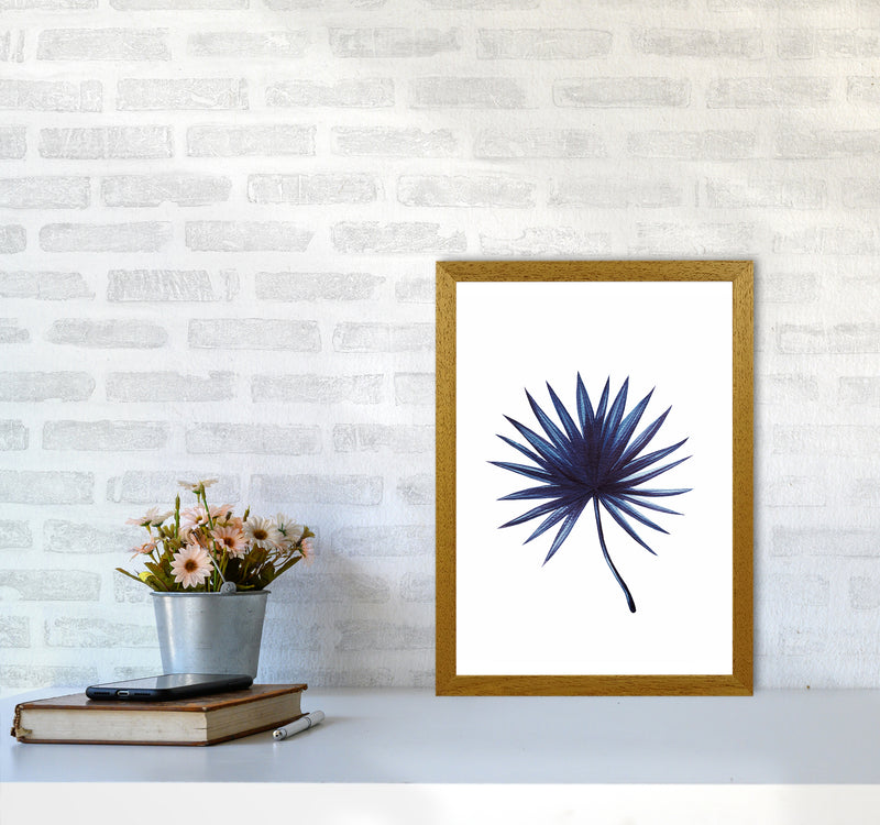 Watercolor Blue Leaf I Art Print by Seven Trees Design A3 Print Only
