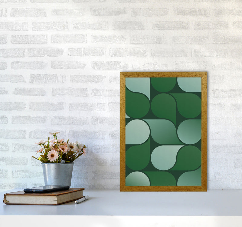 Geometric Loop Art Print by Seven Trees Design A3 Print Only