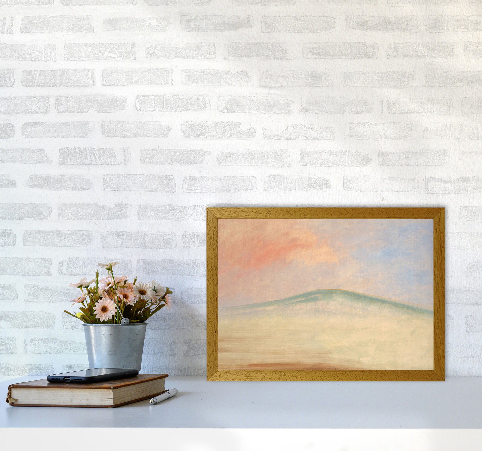 Mountain In the Sky Art Print by Seven Trees Design A3 Print Only