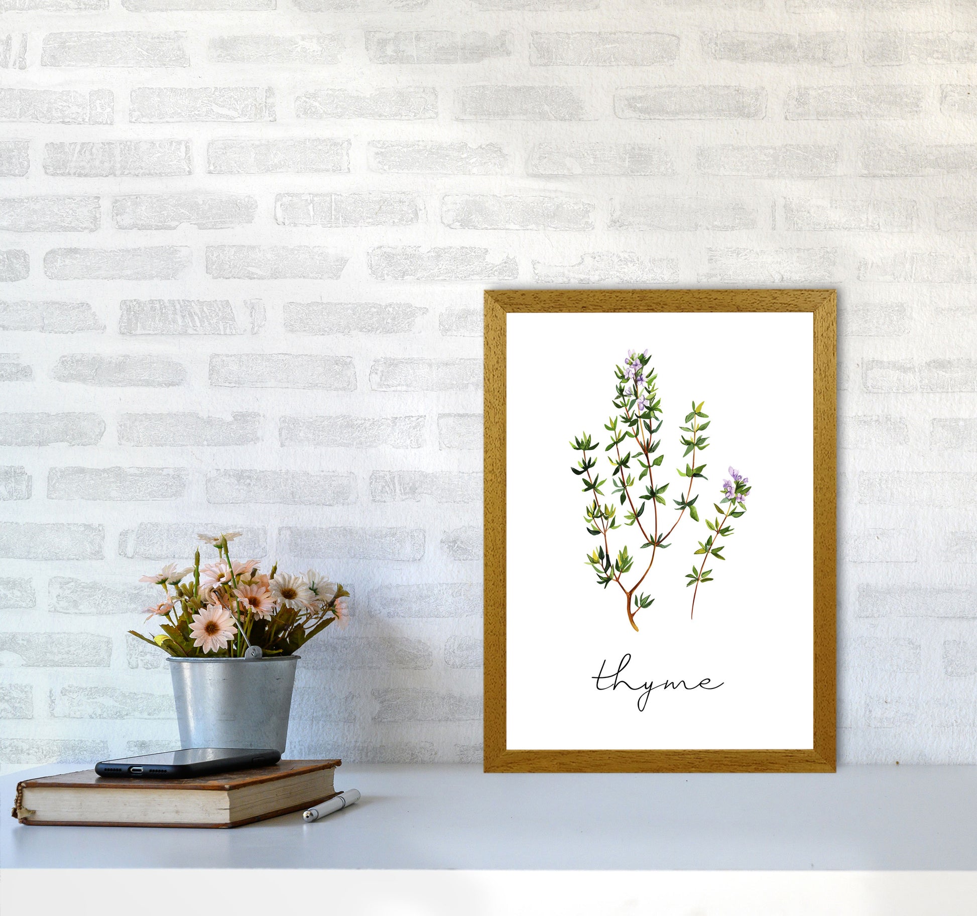 Thyme Art Print by Seven Trees Design A3 Print Only