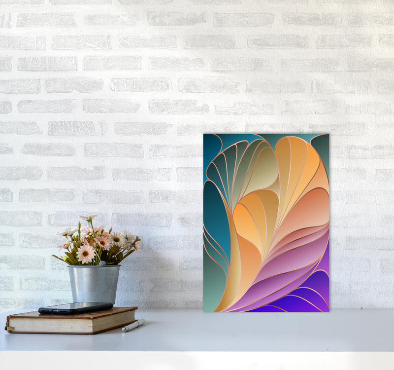 Colorful Art Deco IV Art Print by Seven Trees Design A3 Black Frame