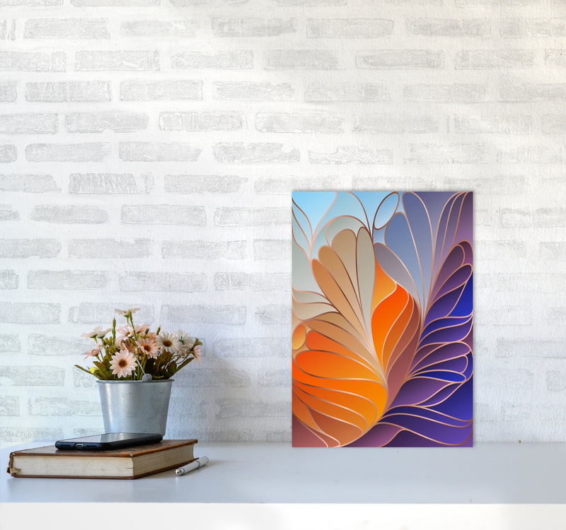 Colorful Art Deco III Art Print by Seven Trees Design A3 Black Frame