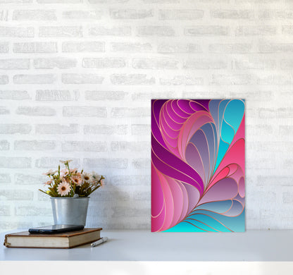 Colorful Art Deco II_ Art Print by Seven Trees Design A3 Black Frame