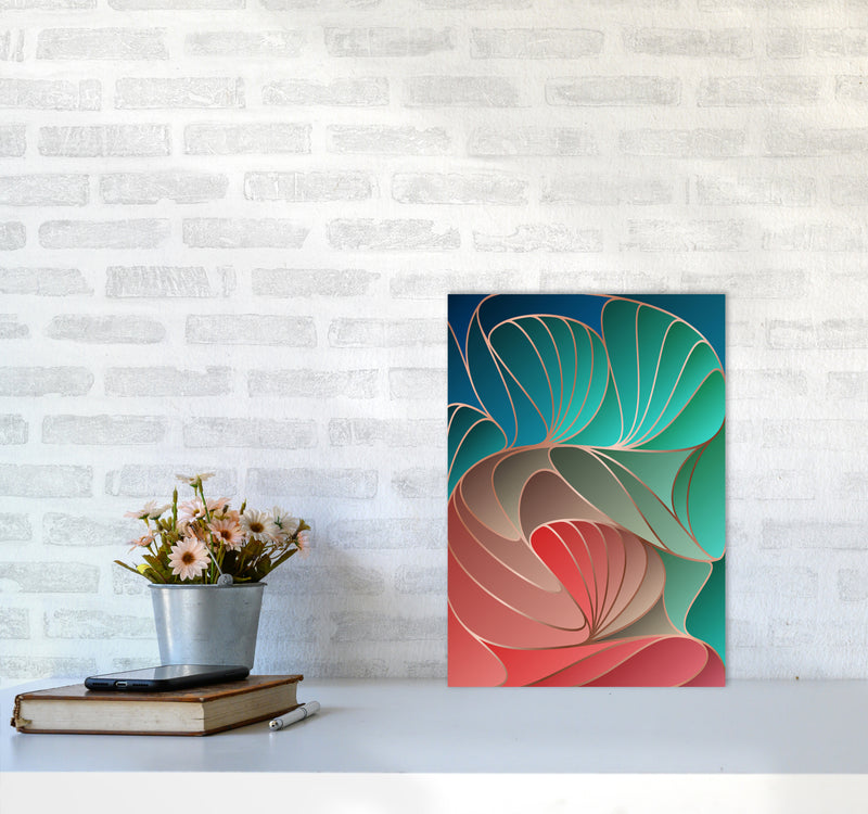 Colorful Art Deco I Art Print by Seven Trees Design A3 Black Frame