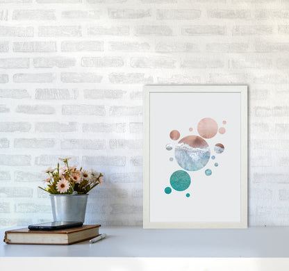 Planet Ocean Art Print by Seven Trees Design