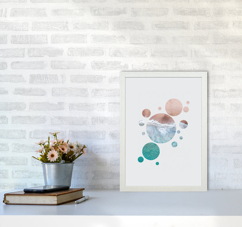 Planet Ocean Art Print by Seven Trees Design