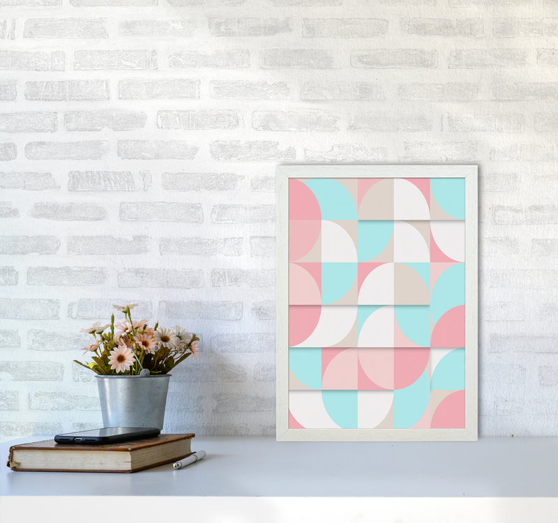 The Scandinavian Geometry Art Print by Seven Trees Design