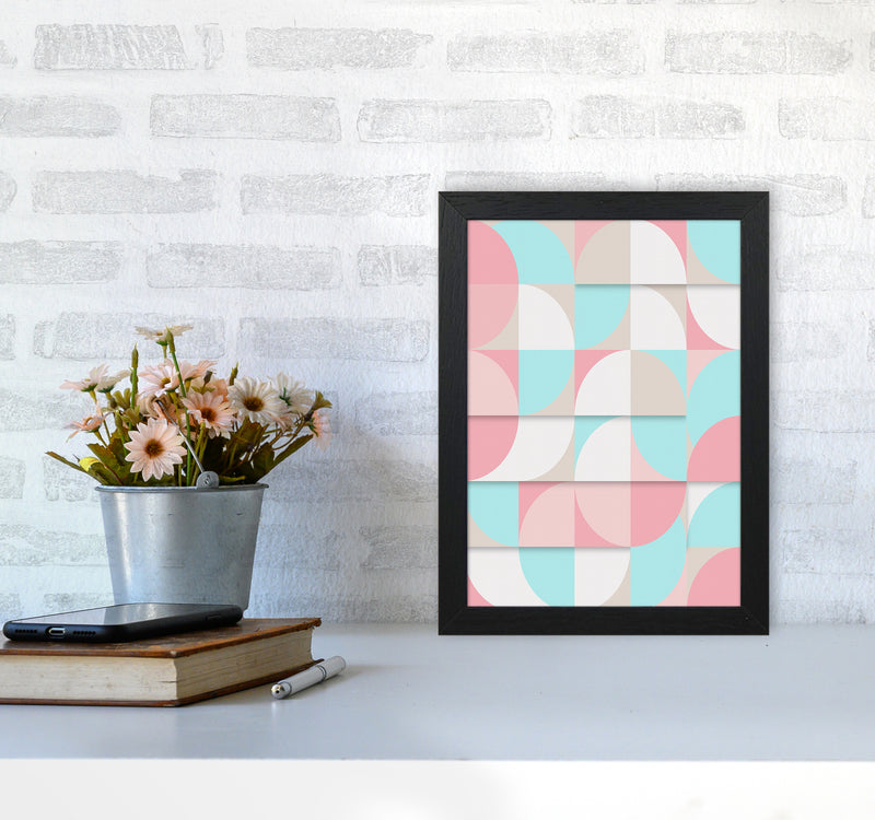 The Scandinavian Geometry Art Print by Seven Trees Design