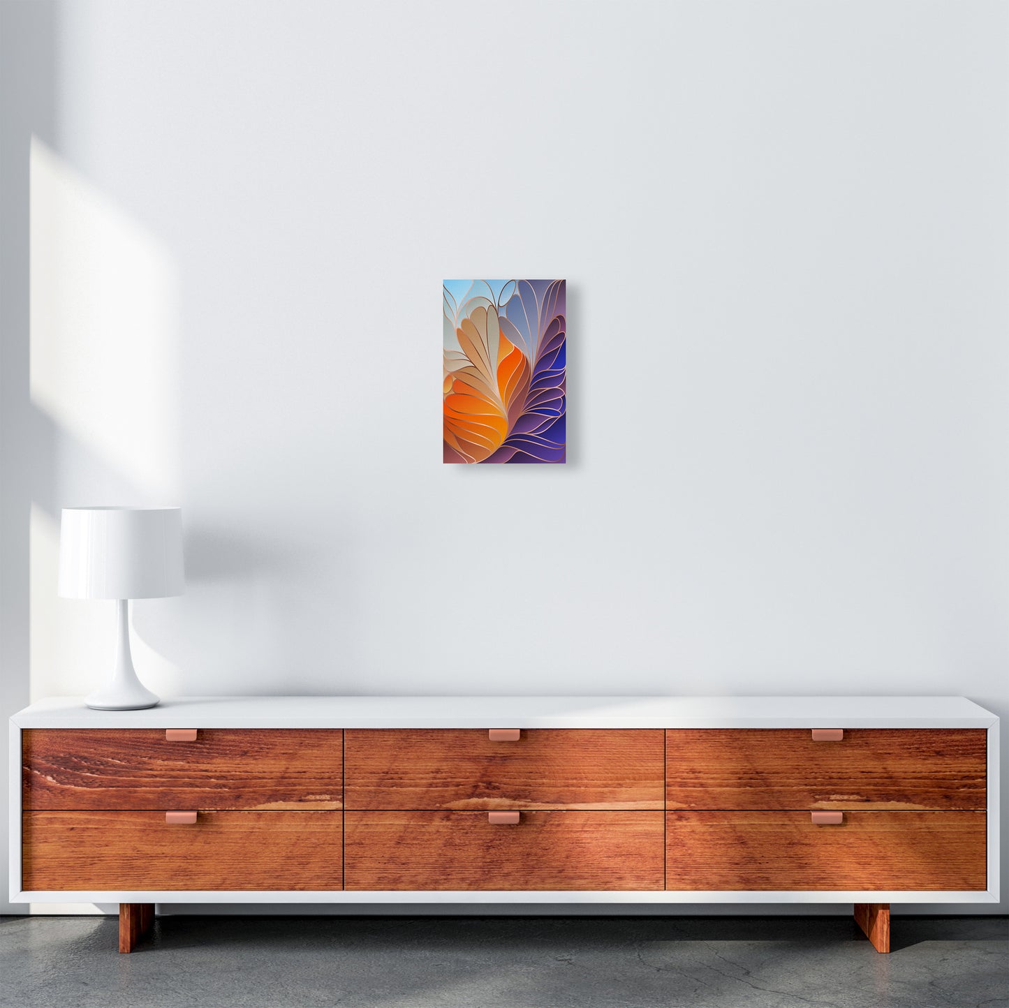 Colorful Art Deco II_ Art Print by Seven Trees Design A4 Canvas