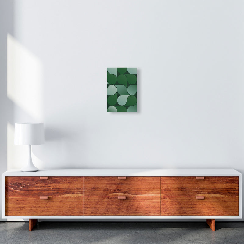Geometric Loop Art Print by Seven Trees Design A4 Canvas