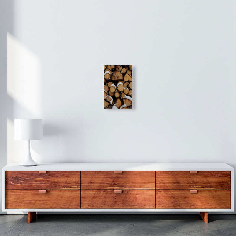 Wood Art Print by Seven Trees Design A4 Canvas