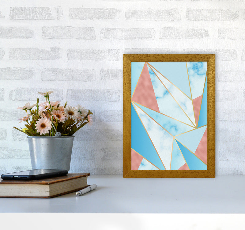Geometric Sky Art Print by Seven Trees Design A4 Print Only