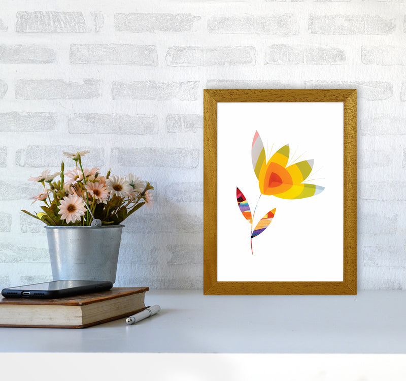 Graffiti Flower II Art Print by Seven Trees Design A4 Print Only
