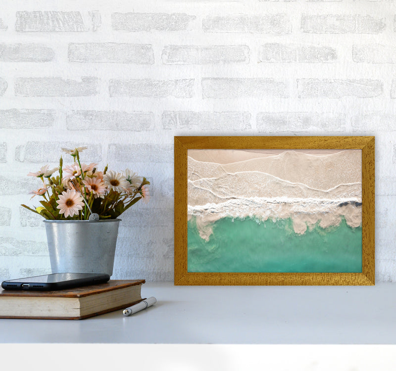 Sea From The Sky Photography Art Print by Seven Trees Design A4 Print Only