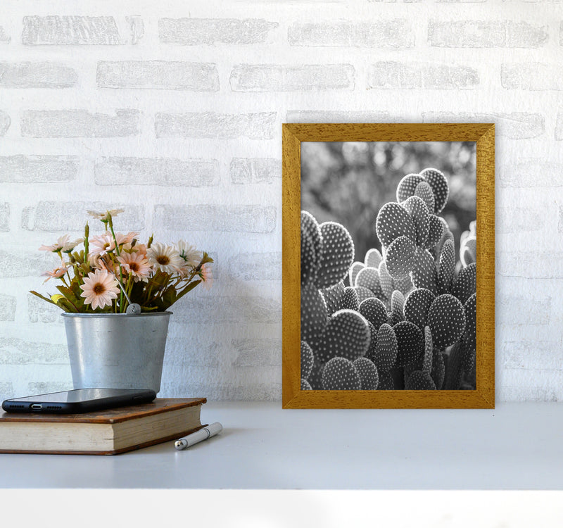 The Cacti Cactus B&W Art Print by Seven Trees Design