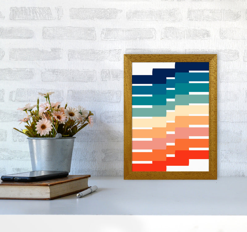 The Modern Geometry Art Print by Seven Trees Design A4 Print Only
