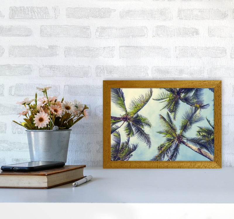 The Palms Photography Art Print by Seven Trees Design A4 Print Only