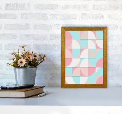 The Scandinavian Geometry Art Print by Seven Trees Design