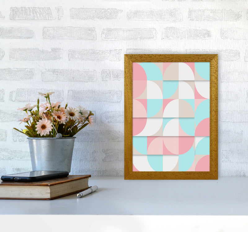 The Scandinavian Geometry Art Print by Seven Trees Design
