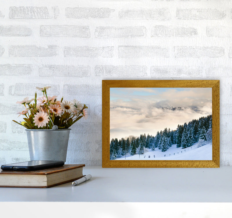 Pines in the sky Art Print by Seven Trees Design A4 Print Only