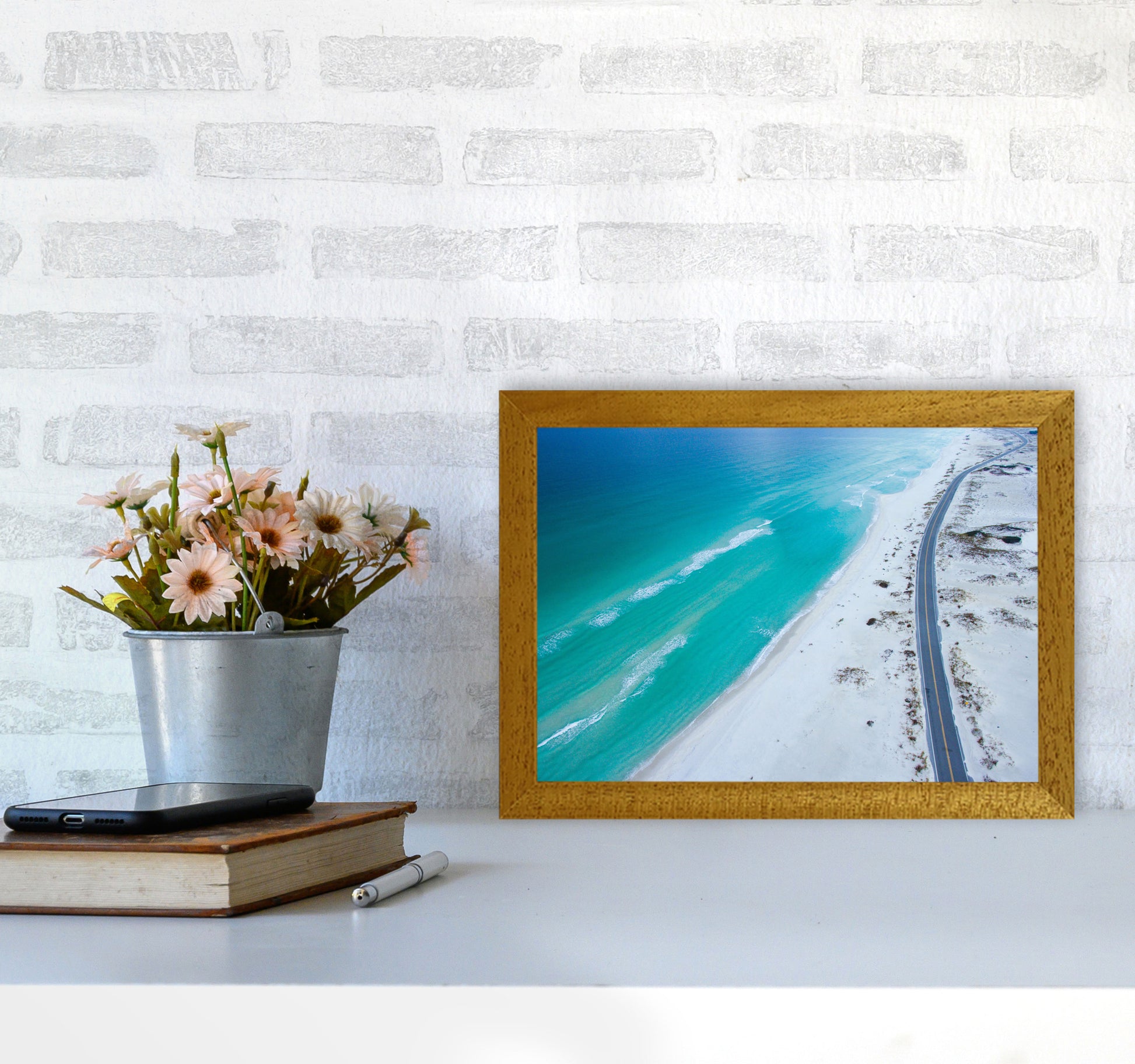 The View Art Print by Seven Trees Design A4 Print Only