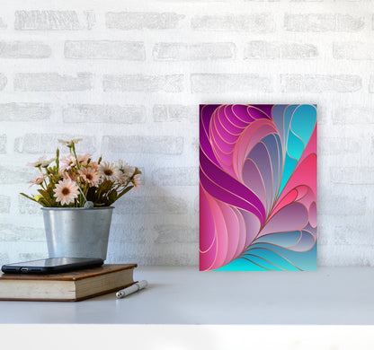 Colorful Art Deco II_ Art Print by Seven Trees Design A4 Black Frame