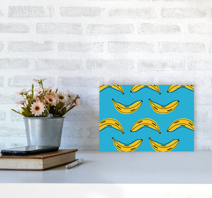 Is Bananas Art Print by Seven Trees Design A4 Black Frame