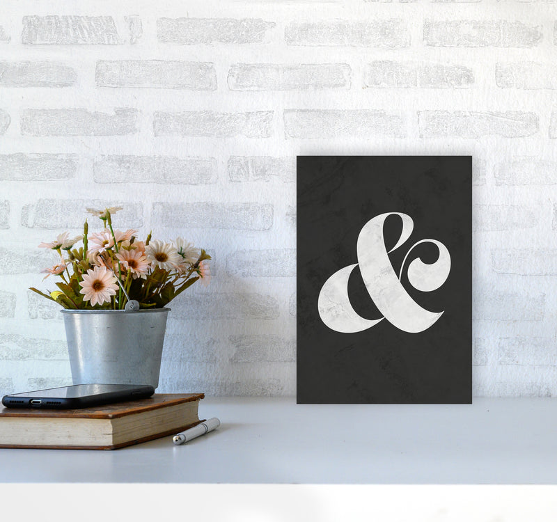 Vintage & Art Print by Seven Trees Design A4 Black Frame