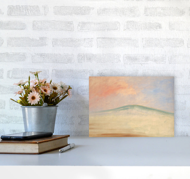 Mountain In the Sky Art Print by Seven Trees Design A4 Black Frame