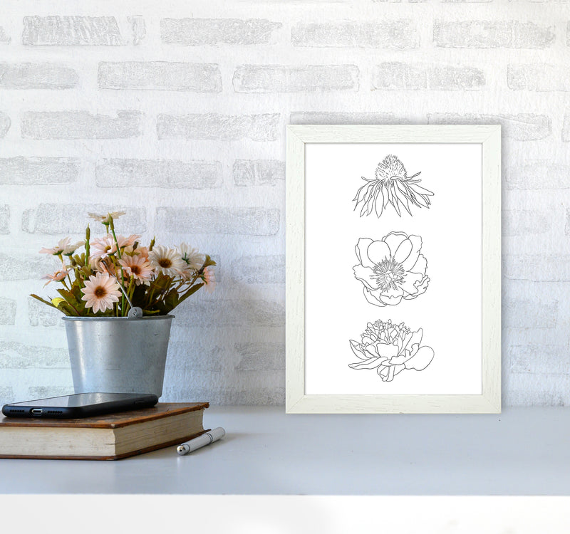 Hand Drawn Flowers Art Print by Seven Trees Design