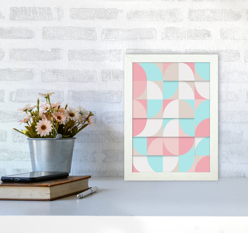 The Scandinavian Geometry Art Print by Seven Trees Design