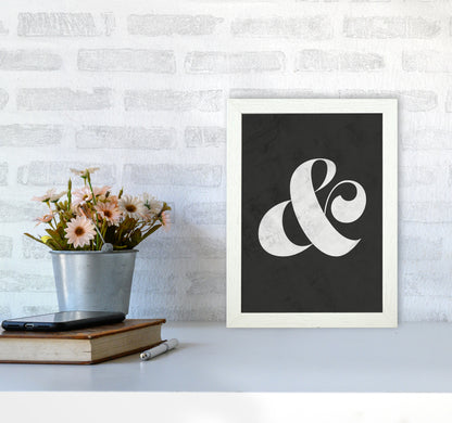 Vintage & Art Print by Seven Trees Design A4 Oak Frame