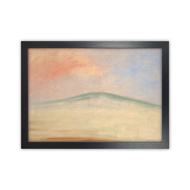 Mountain In the Sky Art Print by Seven Trees Design Black Grain