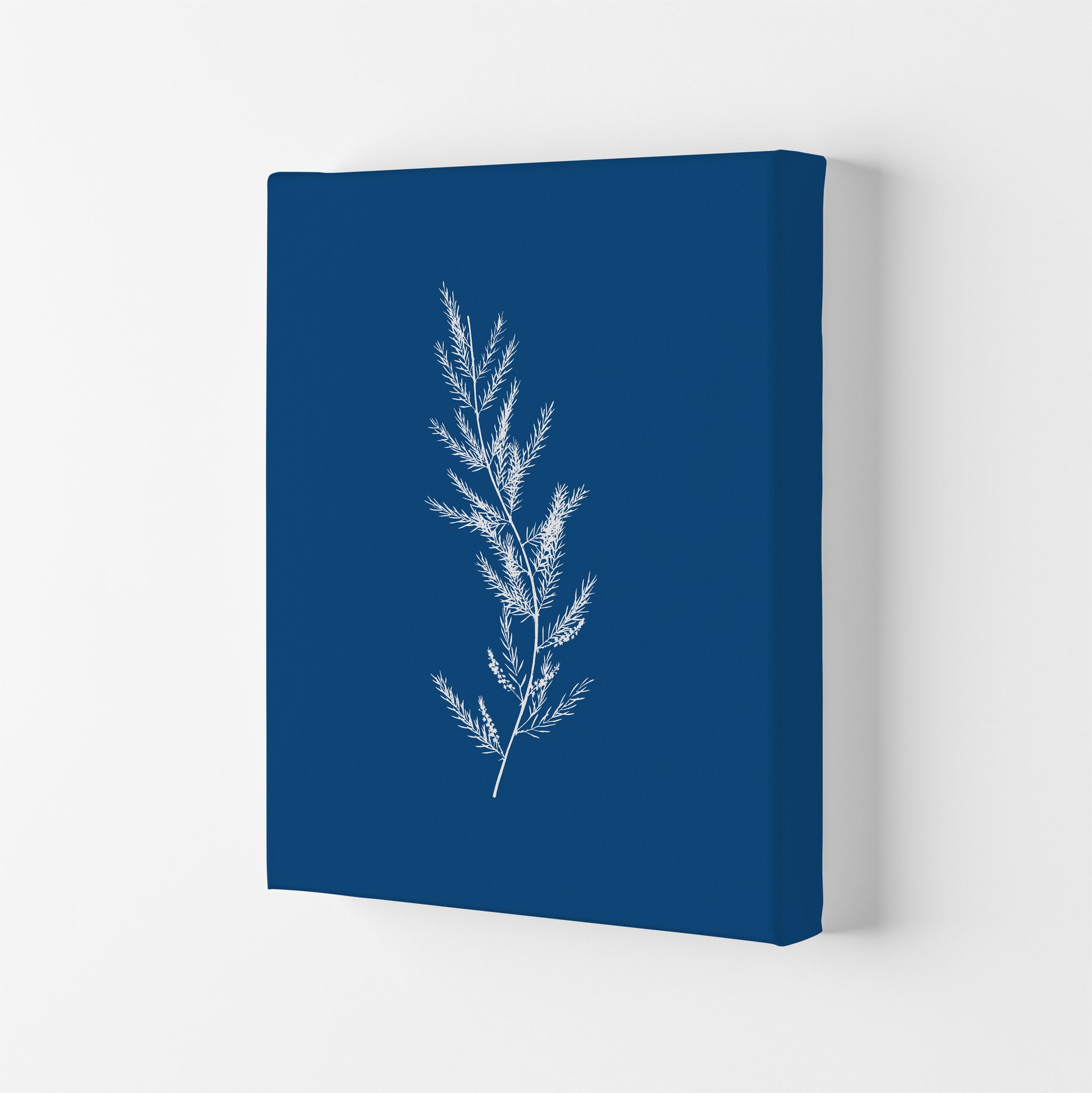 Blue Botanical II Art Print by Seven Trees Design Canvas