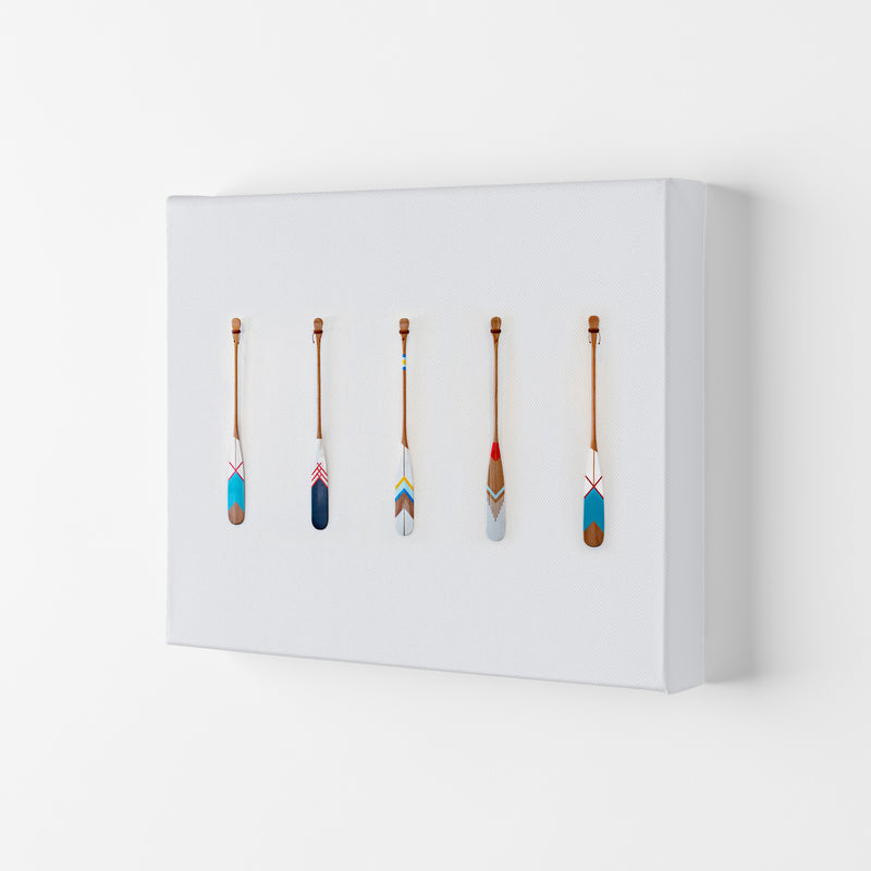 Five Oars Photography Art Print by Seven Trees Design Canvas