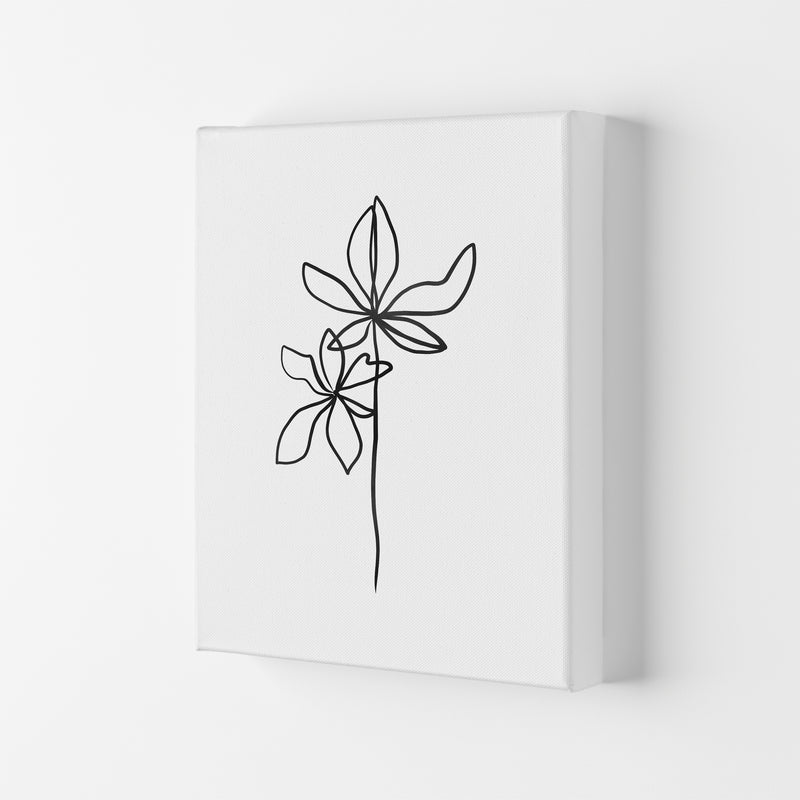 Lines Leaves I Art Print by Seven Trees Design Canvas
