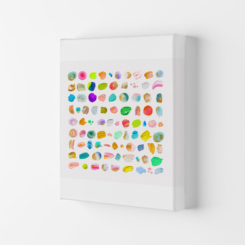 Painting Paradise Abstract Art Print by Seven Trees Design Canvas